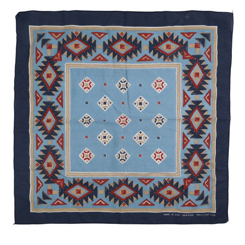 Vintage Southwestern Native Print Bandana - OS