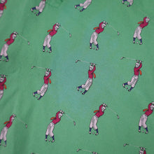 Load image into Gallery viewer, Vintage Polo Ralph Lauren Allover Golfer Print Polo Shirt - XXL