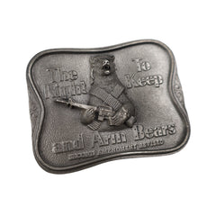 Load image into Gallery viewer, True Vintage 80s Bearbo Right to Arm Bears 3D Belt Buckle - OS