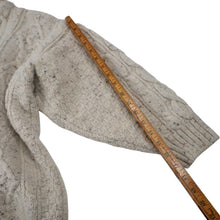 Load image into Gallery viewer, Vintage Inisfree Chunky Cable Knit Fishermans Sweater - XL