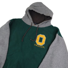 Load image into Gallery viewer, Vintage Univeristy of Oregon Varsity 2 Tone Hoodie - L