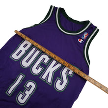 Load image into Gallery viewer, Vintage Champion Milwaukie Bucks #13 Glen Robinson Basketball Jersey - S
