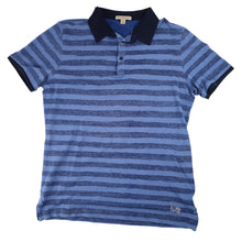 Load image into Gallery viewer, Burberry London Striped Polo Shirt - M