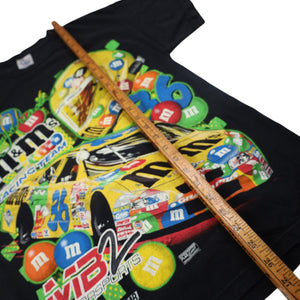 Vintage Y2k M&Ms Racing Team Front/back Graphic T Shirt - M