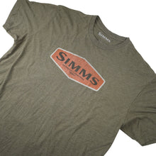 Load image into Gallery viewer, Simms Fishing Products Spellout Graphic T Shirt - L
