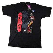 Load image into Gallery viewer, NWT Vintage 90s Salem Sportswear Joe Montana 49ers Graphic T Shirt - XL