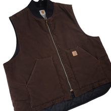 Load image into Gallery viewer, Carhartt V02 DKB Quilted Canvas Work Vest - XXL
