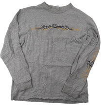 Load image into Gallery viewer, Vintage Y2k Nike Tribal Flame Graphic Long Sleeve T Shirt - YL