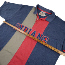 Load image into Gallery viewer, Vintage 90s MLB Mirage Cleveland Indians Spellout Polo - XL