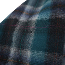 Load image into Gallery viewer, Vintage Pendleton High Grade Western Wear Shadow Plaid Pearl Snap Wool Shirt - XLT