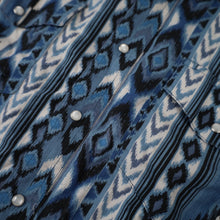 Load image into Gallery viewer, Vintage Wrangler Southwestern Print Pearl Snap Western Shirt - XL