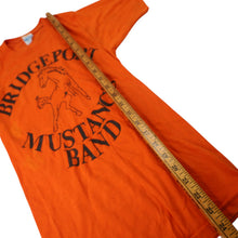 Load image into Gallery viewer, True Vintage Bridgeport Mustangs Band Graphic T Shirt - S