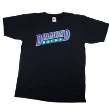 Load image into Gallery viewer, Vintage Majestics Arizona Diamondbacks Graphic Spellout T Shirt - XL