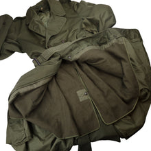 Load image into Gallery viewer, Vintage Military Surplus Wool Lined Trench Coat - M