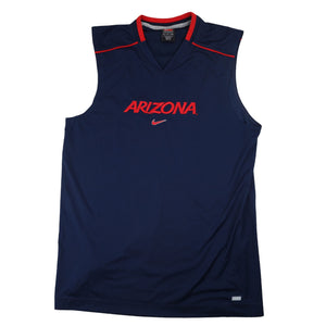 Vintage Nike Arizona Wildcats Spellout Tank Top Jersey - S