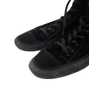 Hope For Men Italian Leather Crushed Velvet Sneakers - M12