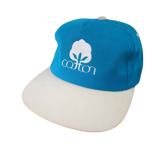 Vintage Cotton Classic Logo Snapback Trucker Hat - OS