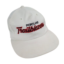 Load image into Gallery viewer, Vintage Sport Specialties Portland Trailblazers Twill Script Spellout Snapback Hat - OS
