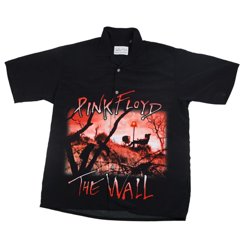 Vintage Y2k Dragonfly Pink Floyd The Wall TV Button Up Shirt - XL