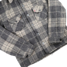 Load image into Gallery viewer, Vintage Canadian Lumber Jac Shirt Jacket Gray  - L
