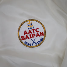 Load image into Gallery viewer, Vintage USNTS US Navy Fightin Blue Jackets Graphic Satin Jacket - XXL