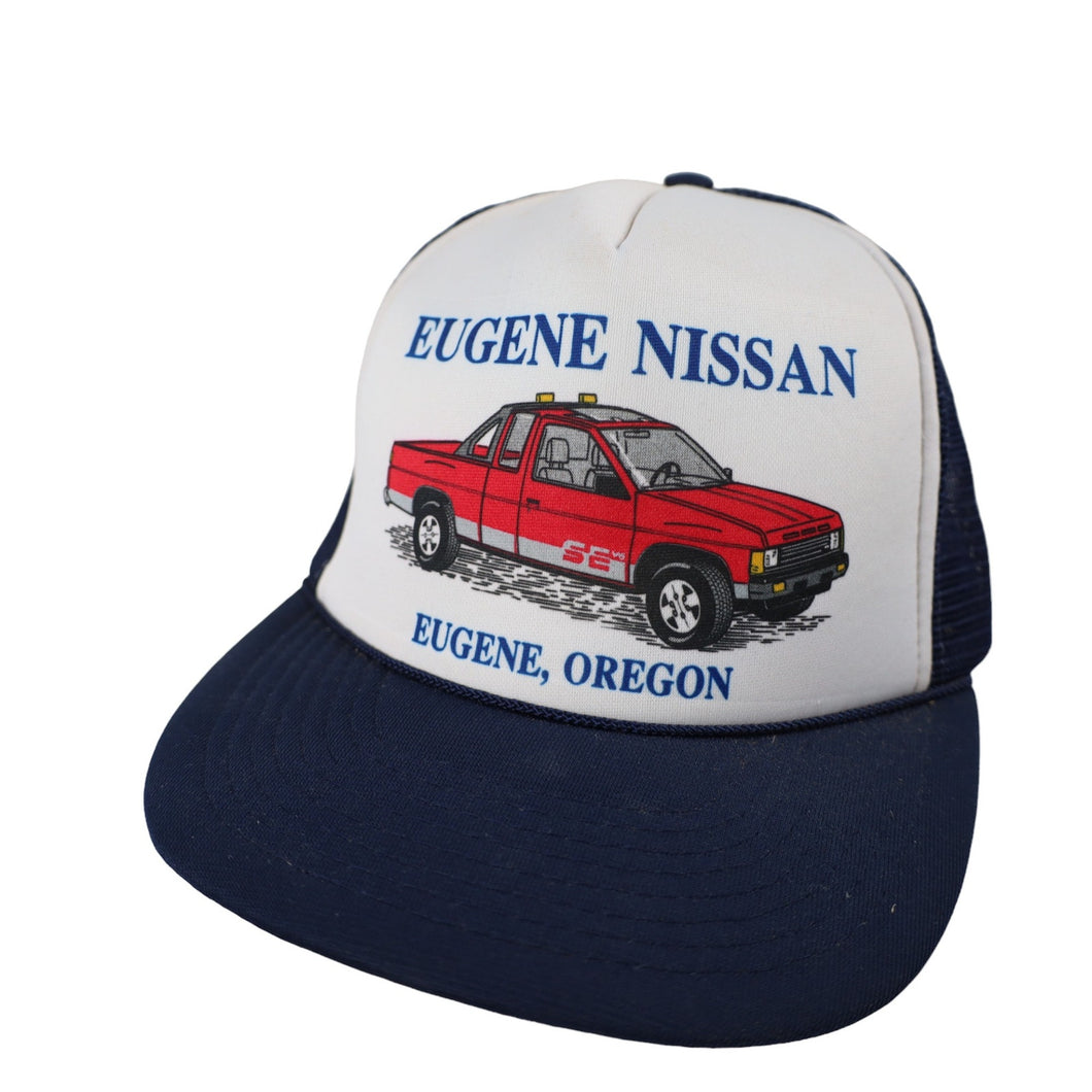 Vintage 90s Nissan D21 Hardbody Extended Cap Mini Truck Graphic Hat - OS