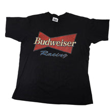 Load image into Gallery viewer, Vintage Budweiser Racing Graphic T Shirt - L