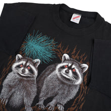 Load image into Gallery viewer, Vintage 80s Wild Racoons Graphic T Shirt - L