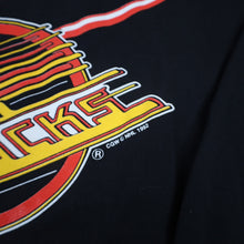 Load image into Gallery viewer, Vintage 90s Vancouver Canucks Hockey Graphic Sweatshirt - M