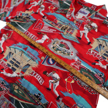 Load image into Gallery viewer, Vintage Reyn Spooner Anaheim Angels Baseball Print Hawaiian Shirt - XL
