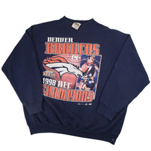 Load image into Gallery viewer, Vintage 90s Denver Broncos Champions Graphic Sweatshirt - XL