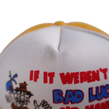 Load image into Gallery viewer, Vintage Bad Luck Mesh Trucker Hat - OS