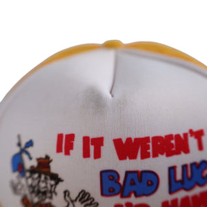 Vintage Bad Luck Mesh Trucker Hat - OS