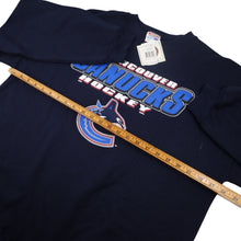Load image into Gallery viewer, Vintage 90s NWT Starter Vancouver Canucks Hockey Graphic Sweatshirt - L