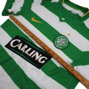 Nike Celtics Carling Striped Soccer Jersey - S