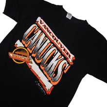 Load image into Gallery viewer, Vintage 90s Starter Vancouver Canucks Hockey Graphic T Shirt - M