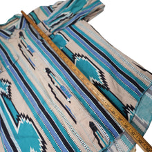 Load image into Gallery viewer, Vintage Wrangler Vertical Aztec Navajo Design Striped Western Shirt - L