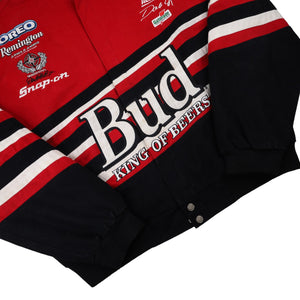 Vintage Chase Authentics Dale Earnhardt Jr. Budweiser Racing Jacket - XL