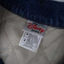 Load image into Gallery viewer, Vintage Disney Tigger Denim Varsity Jacket - M