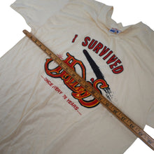 Load image into Gallery viewer, Vintage 80s &quot;I Survived Halleys Comet&quot; Graphic T Shirt - L