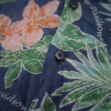 Load image into Gallery viewer, Vintage Harley Davidson Floral Hawaiian Button Up Shirt - XL
