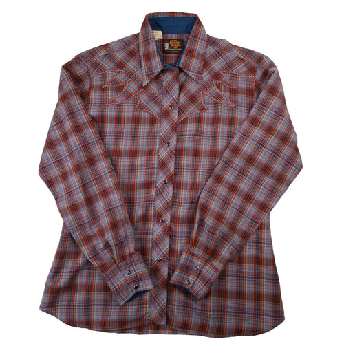 Vintage Kenny Rogers Pearl Snap Down Wester Shirt - S