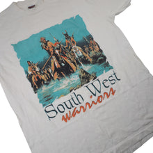 Load image into Gallery viewer, Vintage South West Warriors Graphic Native American Art T Shirt - L