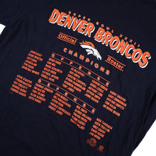 Load image into Gallery viewer, Vintage 90s Denver Broncos Champions Roster Graphic T Shirt - L