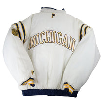 Load image into Gallery viewer, Vintage Pro Player University of Michigan Reversible Puffer Jacket