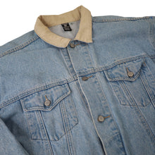 Load image into Gallery viewer, Vintage Looney Tunes "Thats all Folks" Denim Jacket - L