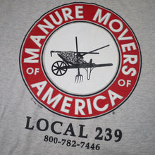 Load image into Gallery viewer, Vintage Manure Movers of American Union Graphic T Shirt - L