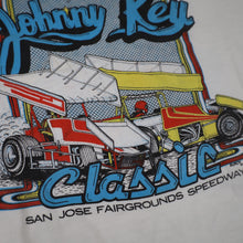 Load image into Gallery viewer, Vintage 80sJohnny Key Classic Sprint Car Racing Graphic T Shirt - L