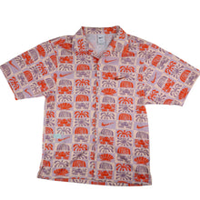 Load image into Gallery viewer, Nike Dri-fit Mesh Hawaiian Button Up Shirt - S