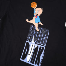 Load image into Gallery viewer, Vintage 1992 Nike Michael Jordan x Porky Pig Ham dunk Slam Dunk T Shirt - L